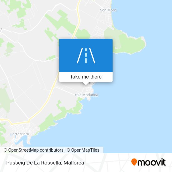Passeig De La Rossella map