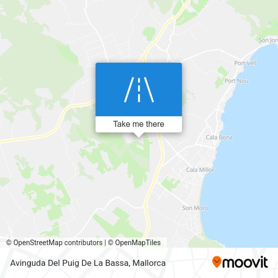 Avinguda Del Puig De La Bassa map
