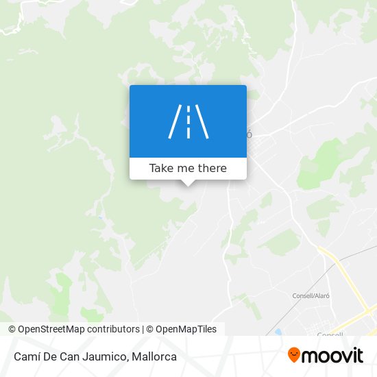 Camí De Can Jaumico map