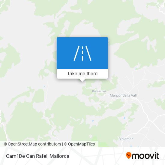Camí De Can Rafel map