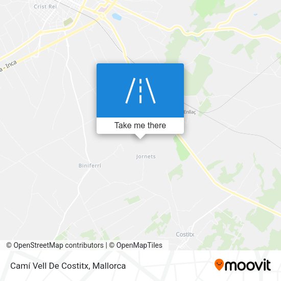Camí Vell De Costitx map