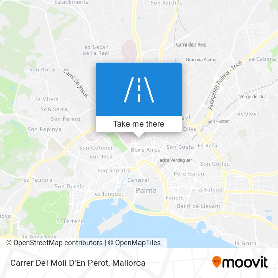Carrer Del Molí D'En Perot map