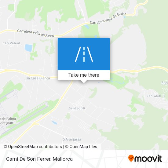 Camí De Son Ferrer map