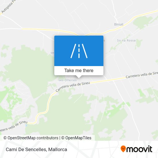 Camí De Sencelles map