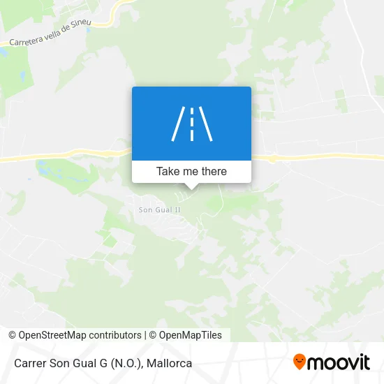 Carrer Son Gual G (N.O.) map