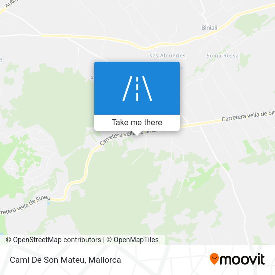 Camí De Son Mateu map