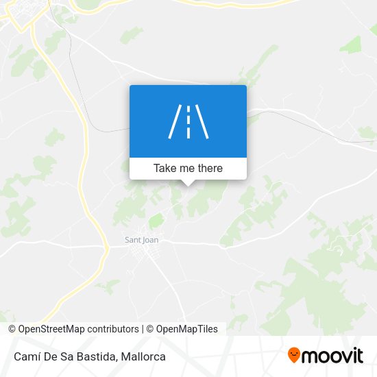 Camí De Sa Bastida map