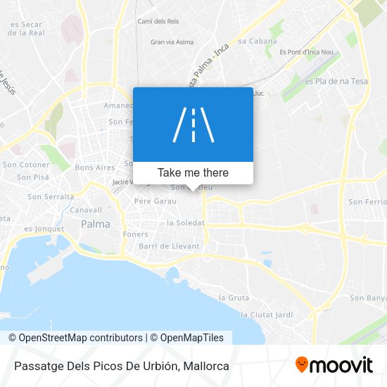 Passatge Dels Picos De Urbión map