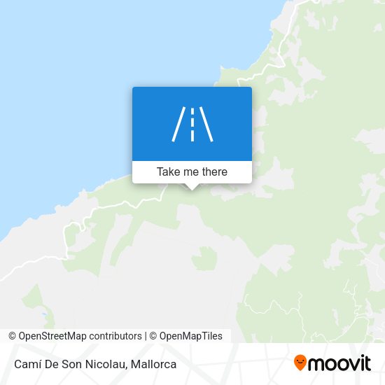 Camí De Son Nicolau map