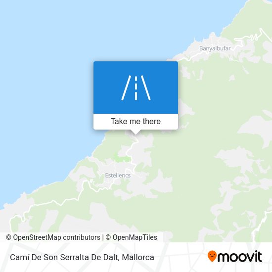 Camí De Son Serralta De Dalt map