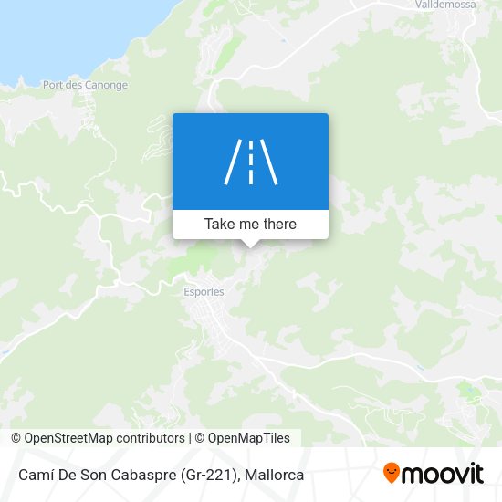 Camí De Son Cabaspre (Gr-221) map