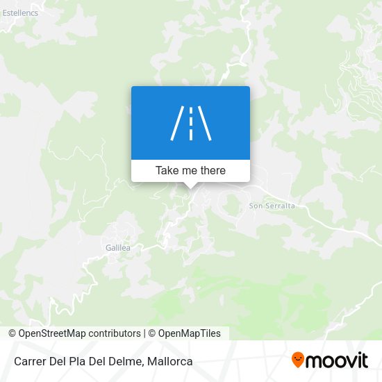Carrer Del Pla Del Delme map