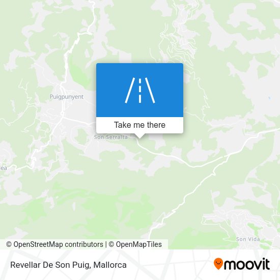 Revellar De Son Puig map