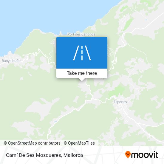 Camí De Ses Mosqueres map