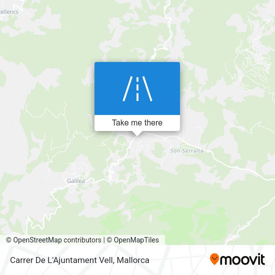 Carrer De L'Ajuntament Vell map