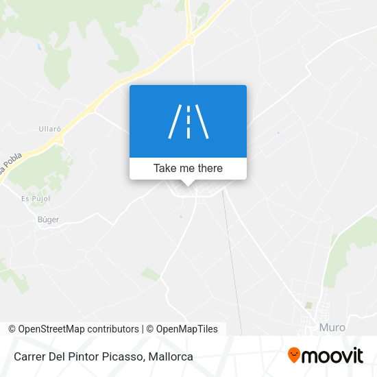 Carrer Del Pintor Picasso map