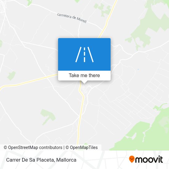 Carrer De Sa Placeta map