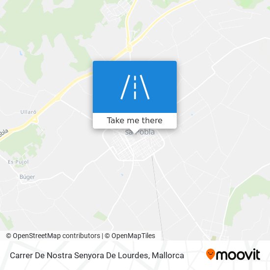 Carrer De Nostra Senyora De Lourdes map