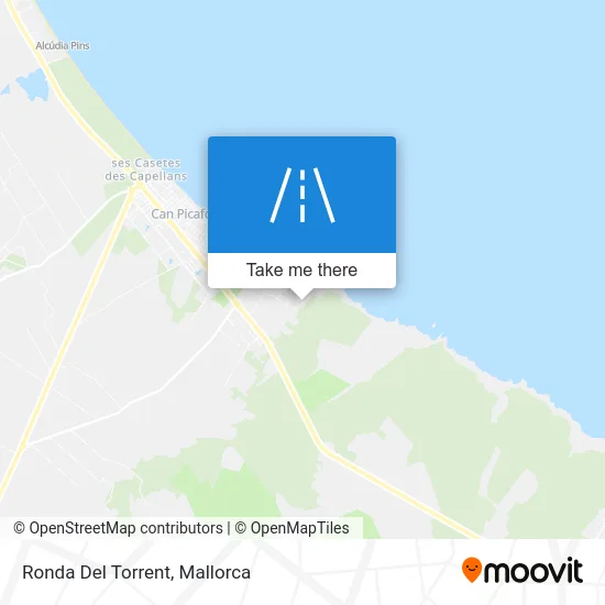 Ronda Del Torrent map
