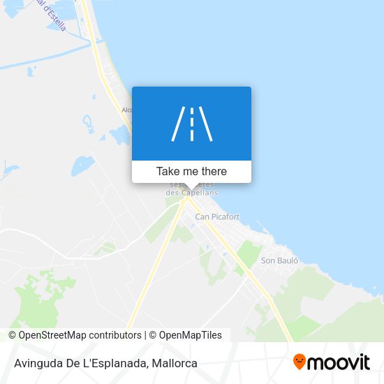 Avinguda De L'Esplanada map