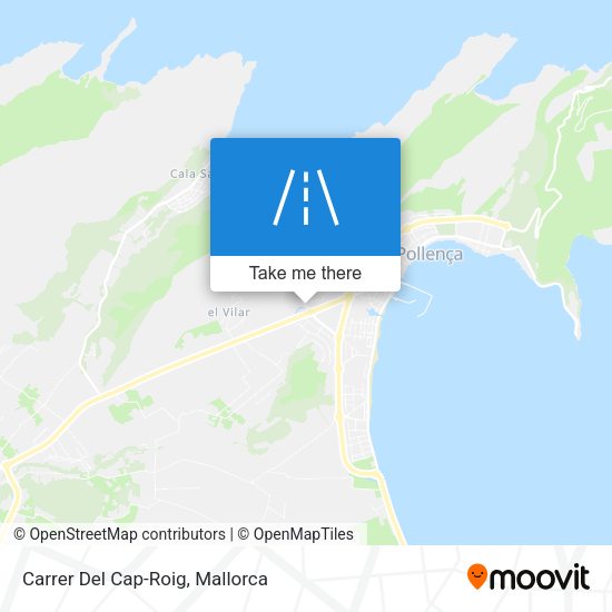 Carrer Del Cap-Roig map