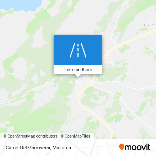 Carrer Del Garroverar map