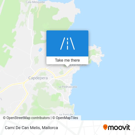 Camí De Can Melis map