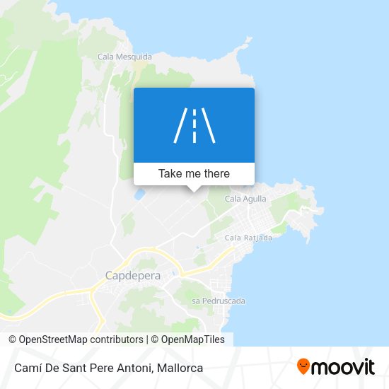 Camí De Sant Pere Antoni map