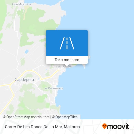 Carrer De Les Dones De La Mar map