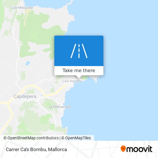 mapa Carrer Ca's Bombu