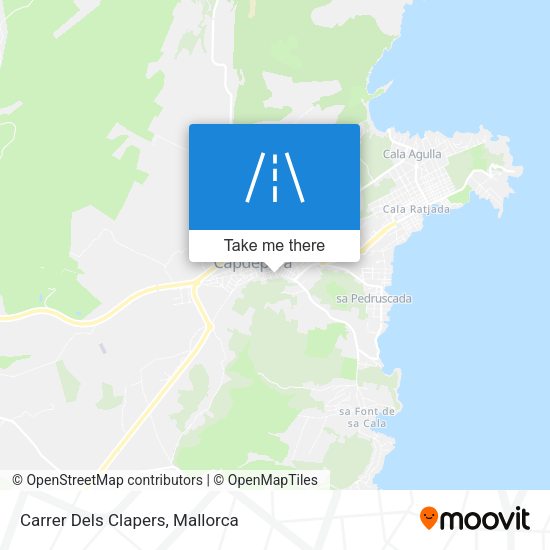 Carrer Dels Clapers map