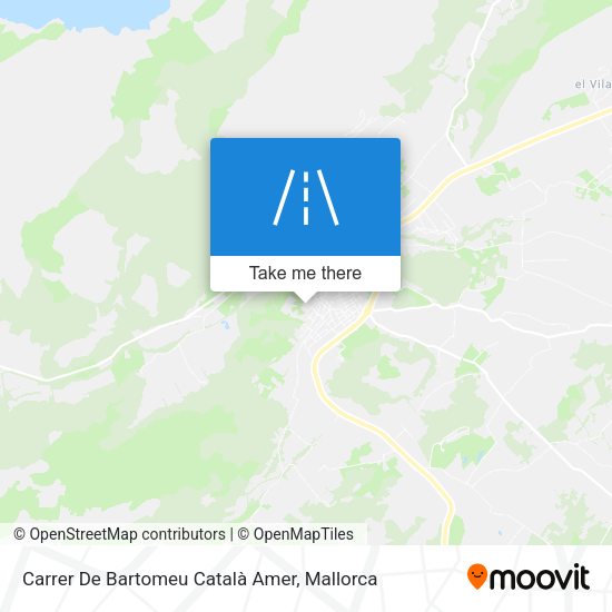 Carrer De Bartomeu Català Amer map