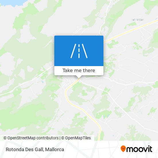 Rotonda Des Gall map