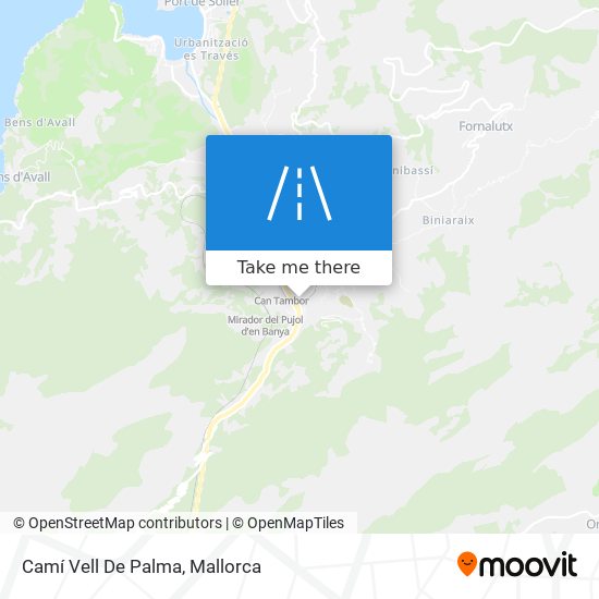 Camí Vell De Palma map