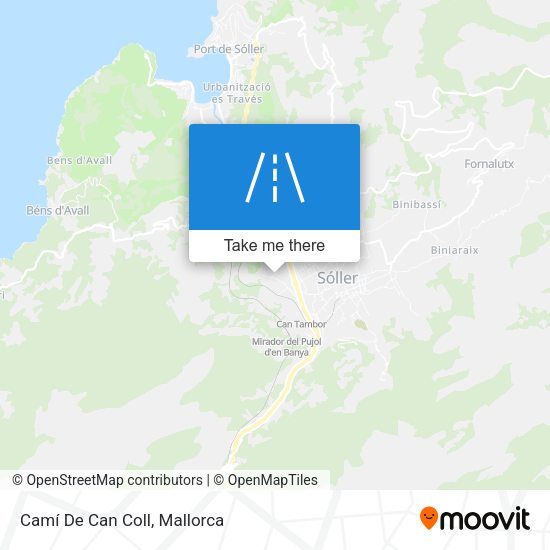 Camí De Can Coll map