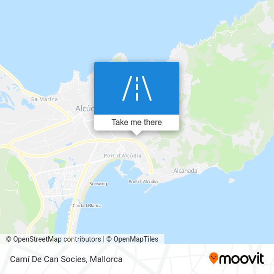 Camí De Can Socies map