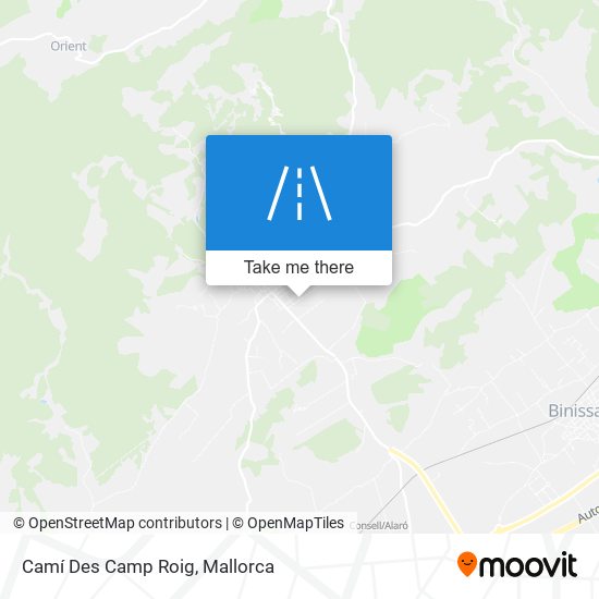Camí Des Camp Roig map