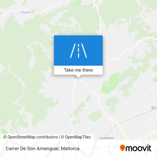 Carrer De Son Amengual map