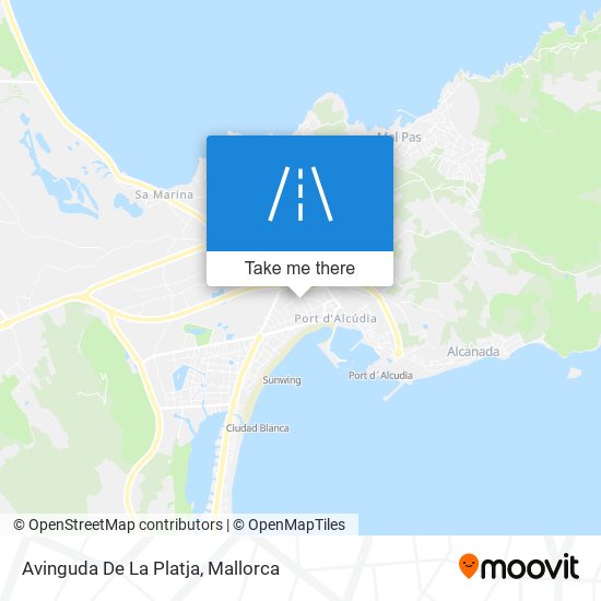 Avinguda De La Platja map