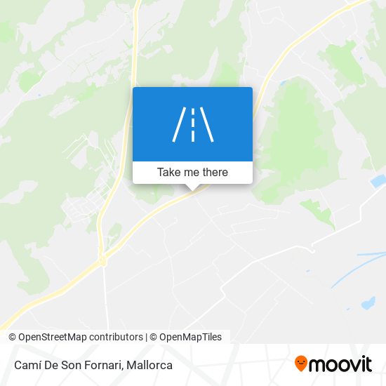 Camí De Son Fornari map