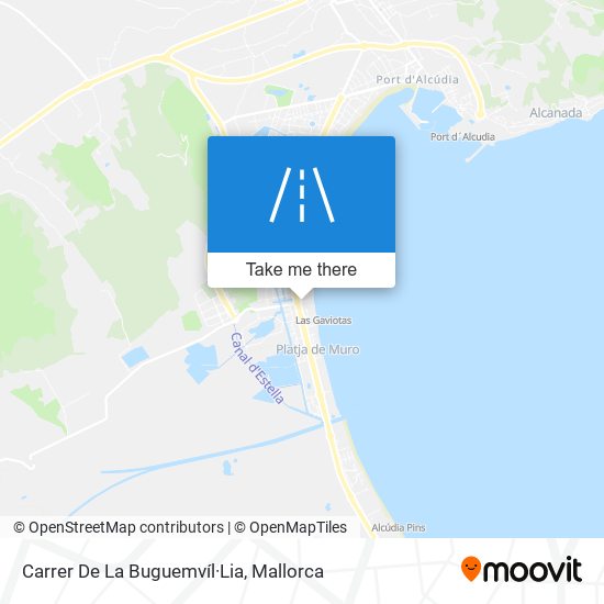 Carrer De La Buguemvíl·Lia map
