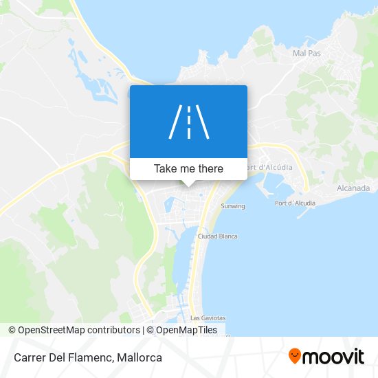 Carrer Del Flamenc map