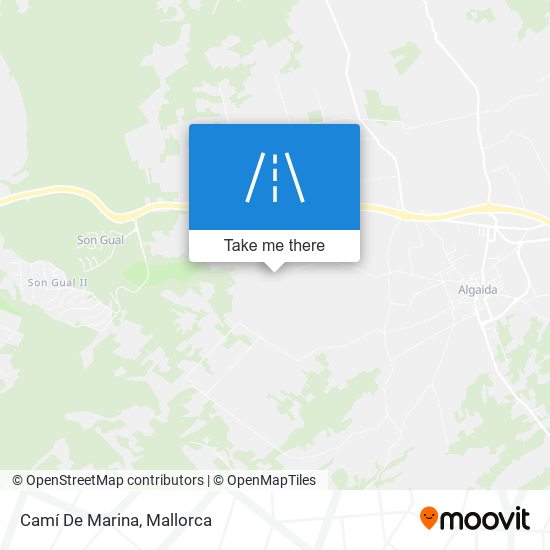 Camí De Marina map