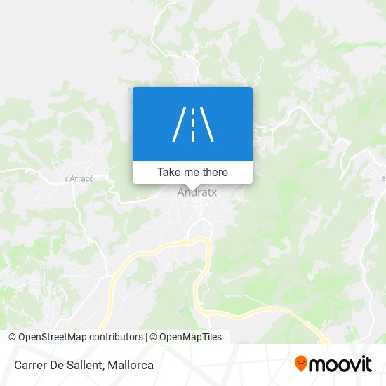 Carrer De Sallent map