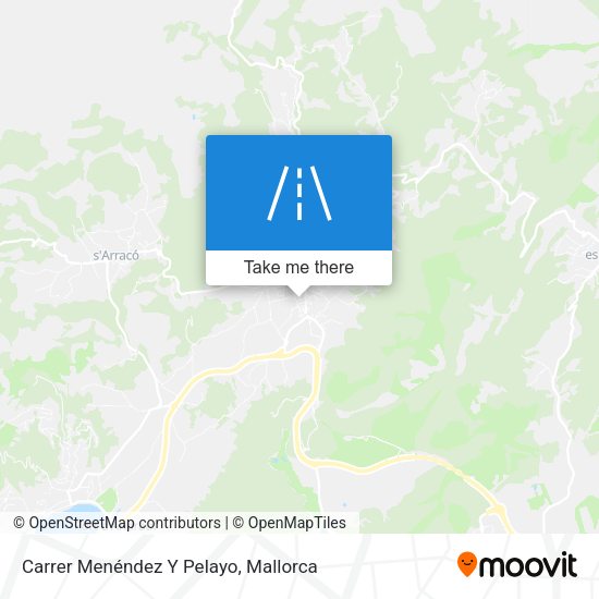 Carrer Menéndez Y Pelayo map