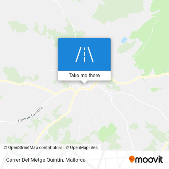 Carrer Del Metge Quintín map