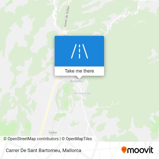 Carrer De Sant Bartomeu map