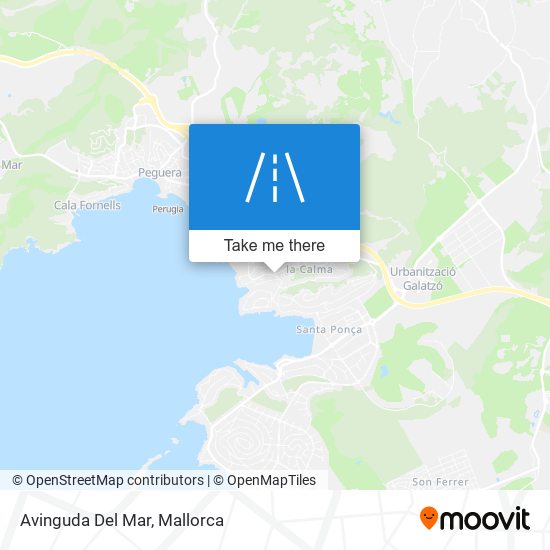 Avinguda Del Mar map