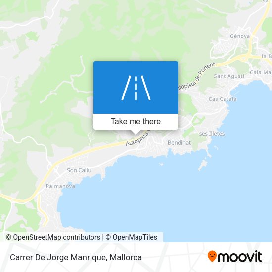 Carrer De Jorge Manrique map