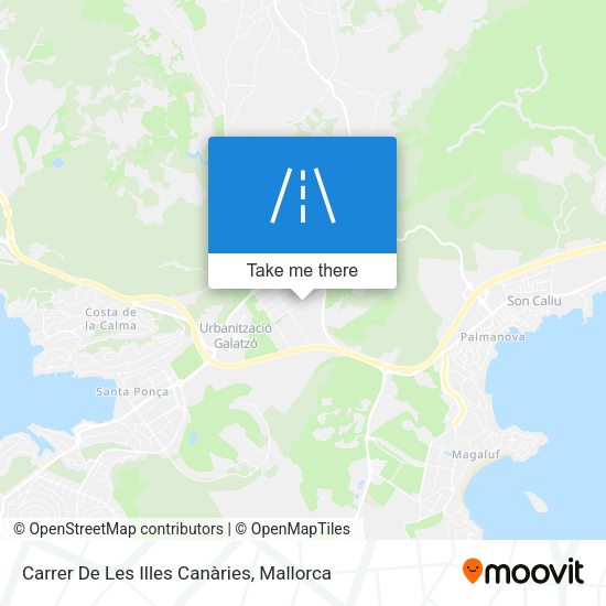 Carrer De Les Illes Canàries map